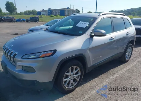 2017 Jeep Cherokee Latitude Fwd из США, поврежденный, VIN 1C4PJLCB9HD221966